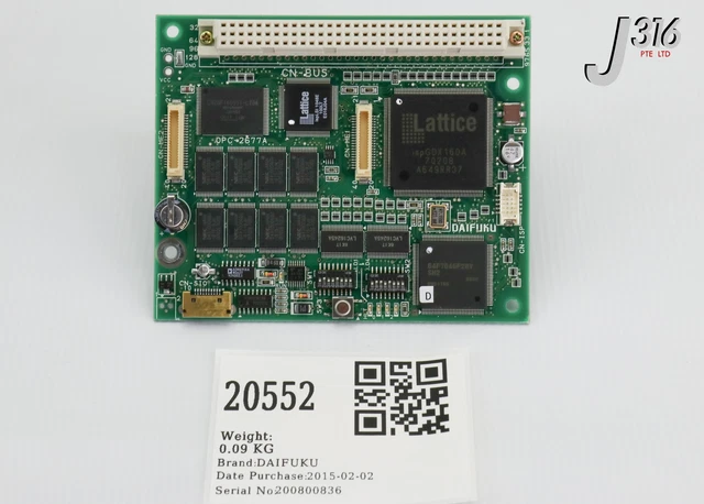 20552 DAIFUKU PCB Assy, Cn-Bus, Cn-Isp OPC-2677A EUR 239,63 - PicClick DE