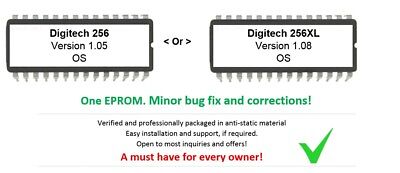 DigiTech DigiTech TSR-24 TSR-24S Firmware Upgrade Puce OS Version 2.00 TSR24 Eprom Update 