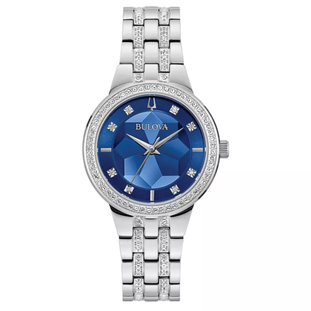 Bulova Phantom Women's Quartz Swarovski Crystal Accents 32mm Watch 96L276