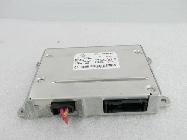 ☑️ 2006 - 2009 Mercedes E350 Communication Control Module Oem A2198200926 F02