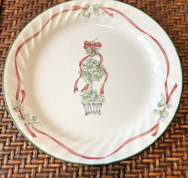 Corelle by Corning "Callaway Holiday" Luncheon Plate; 9"; Discontinued