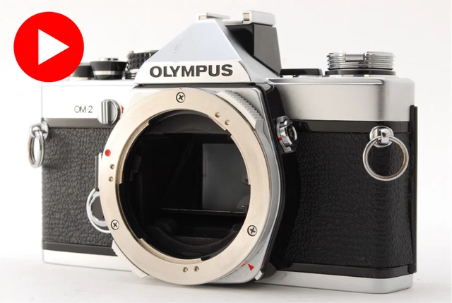 Read! [NEAR MINT] Olympus OM-2 Silver 35mm SLR Film Camera Body Only from JAPAN