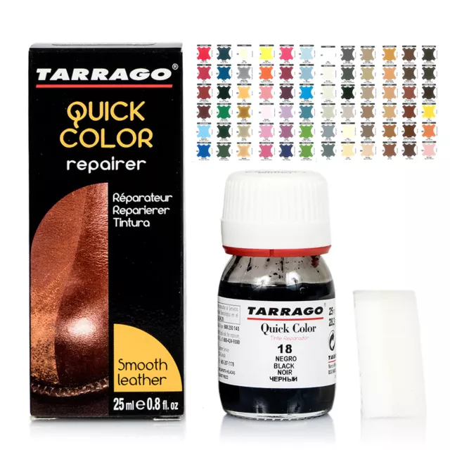 Tintura per Rinnovare il Colore di Scarpe Borse Accessori in Pelle  - Tarragò Qu