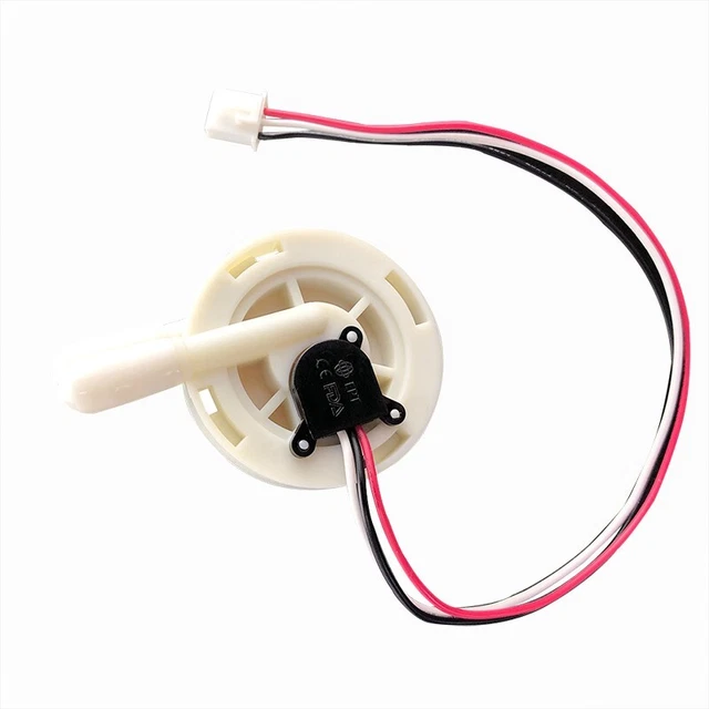 FM-HL2124 Flow Hall Sensor Coffee Machine Food Grade Liquid Flowmeters,2pcs