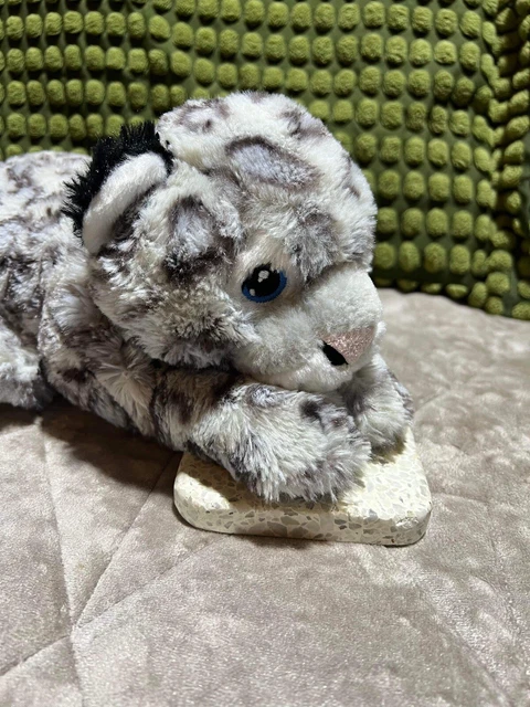 KEEL TOYS 12”-23& Keeleco Snow Leopard Plush Soft Toy £19.00 - PicClick UK