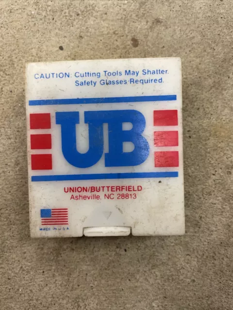 1/4 In-20 Thread Forming Tapering Tap, GH3 Union Butterfield [Made in USA], New
