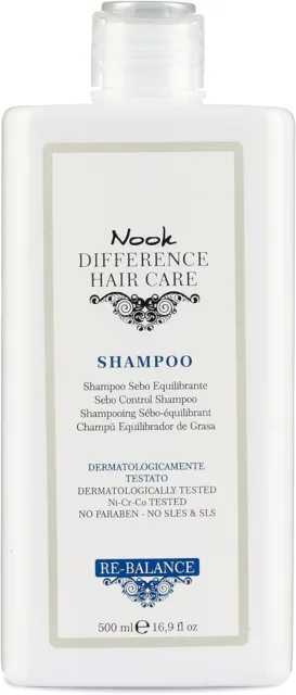 Nook Hair Care Shampoo sebo equilibrante 500ml