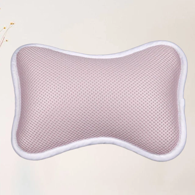 Cojín de cuello de baño cojín de bañera para reposacabezas de lujo aspiración de bebé