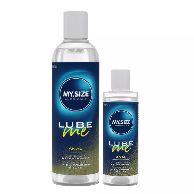 MY.SIZE Lube Me Anal a Base D'Acqua Lubrificante Lunga Durata Morbidezza Giochi