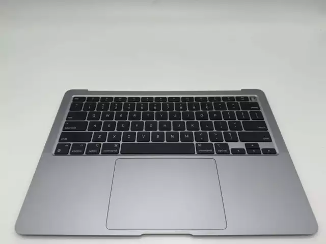 MacBook Air 13" 2020 A2337 Topcase Trackpad Akku Tastatur Grau #T475