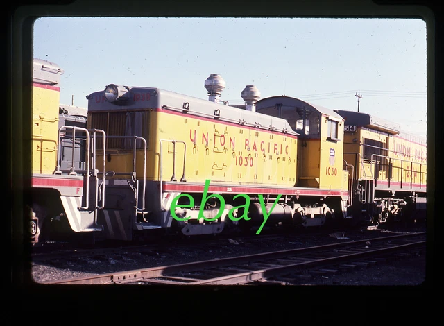 Orig Slide Union Pacific UP #1030 NW2 1983