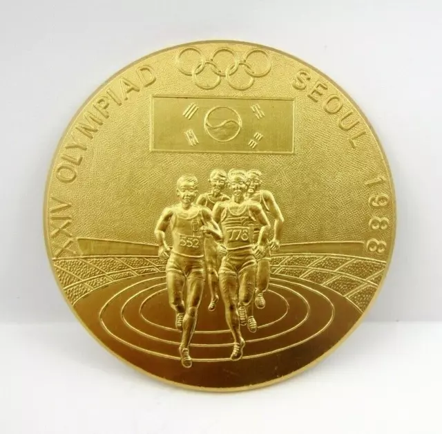 South Korea 1988 Seoul Summer Olympic Participation medal South Korea 1988 Seoul Summer Olympic Participation medal