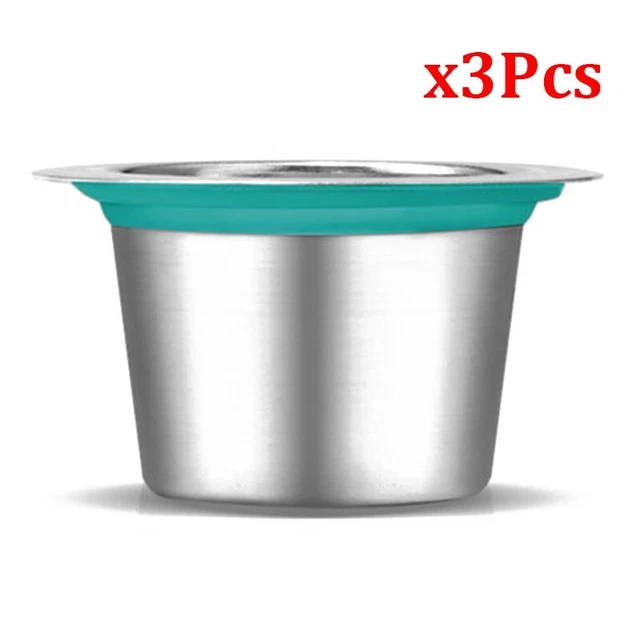 Stainless Steel Refillable Reusable Coffee Capsule Pod For Nespresso Safe Part