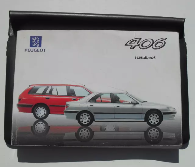 Peugeot 406 Owners Handbook User Manual Saloon Estate 1999-2004 Petrol Diesel