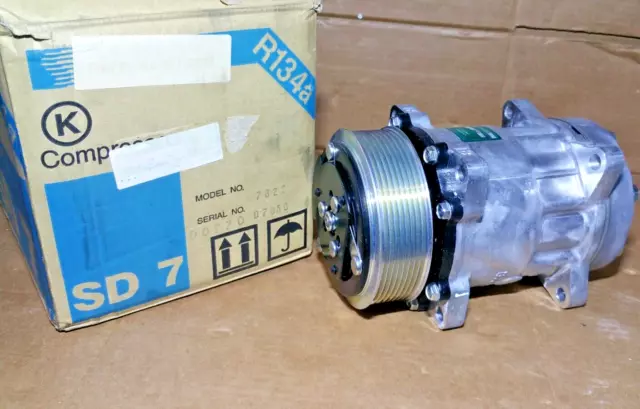 Sanden SD7H15 A/C Air Conditioner Compressor Model 7822 12V R134A Heavy Duty