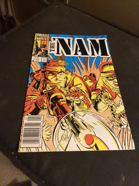 MARVEL THE 'NAM #2 Jan 1987 25TH ANNIVERSARY
