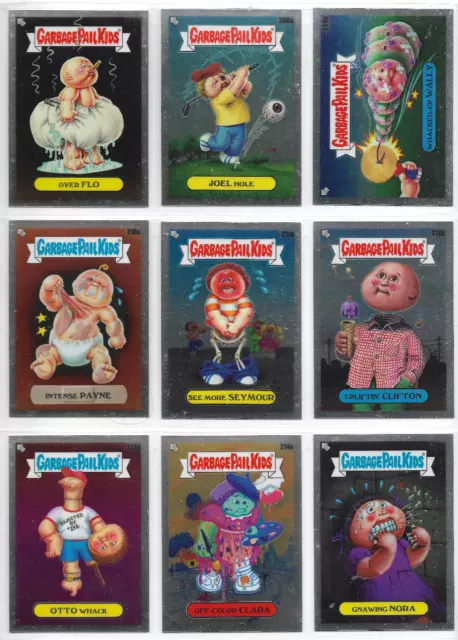 2023 - Garbage Pail Kids Chrome Series 6 - 100-card base set NM Topps