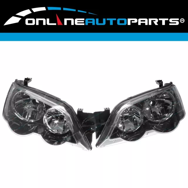 HeadLights Pair LH+RH SET For Ford Falcon BA BF XR6 XR8 Head Lamp Light 2003~08