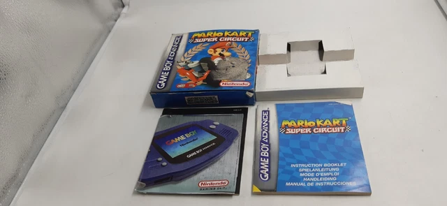 [BOITE + NOTICE] Jeu Nintendo Game Boy Advance Mario Kart Super Circuit