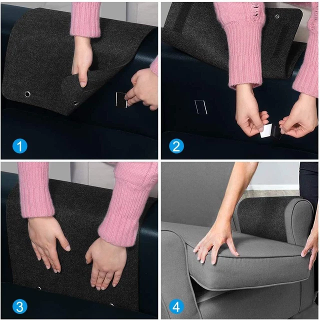 Uanit Non-slip Armchair Caddy With Cup Holder Arm Rest Organizer TV Remote Control Sofa Tray Chairs Couch Storage Tidy Armrest Bag Bedside Space Saver Cel