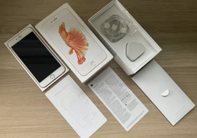 Apple iPhone 6s Plus - 32GB - Rose Gold (Unlocked) A1687 (CDMA + GSM)