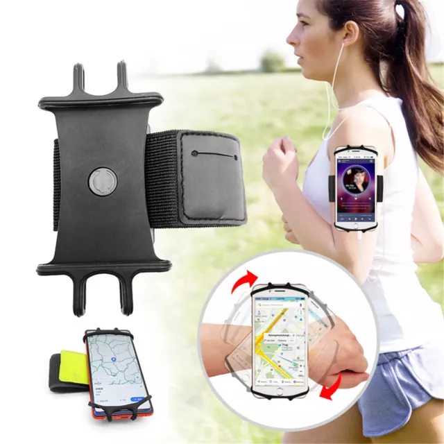 Armband Case Sport GYM Running Arm Band Silicone Phone Holder For iPhone Sony