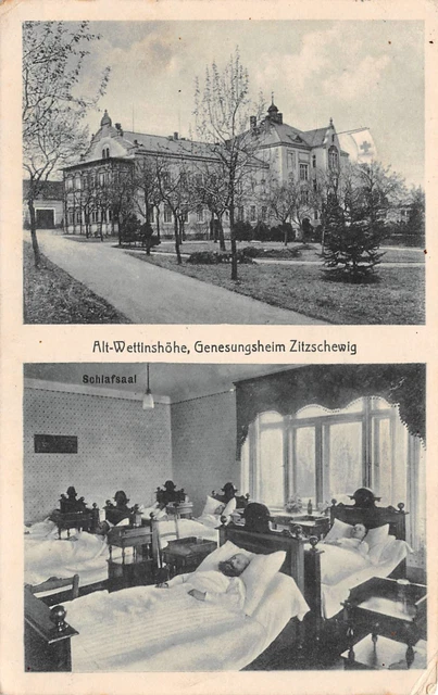 Zitzschweig Bz. Dresden Alt - Wettinshöhe Genesungsheim Postkarte 1916