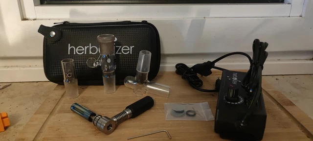 Herborizer Ti System 18,8 vaporizador y uñas electrónicas, hierba, cáñamos, sin humo