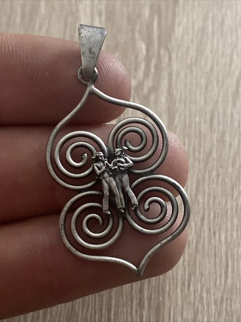 BEAU BRACELET KELT ANCEN 1950 en ARGENT avec BLASON BRETON / CELTE BEAU BRACELET KELT ANCEN 1950 en ARGENT avec BLASON BRETON / CELTE