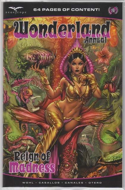Wonderland Annual Reign of Madness #1 Mike Krome Variant