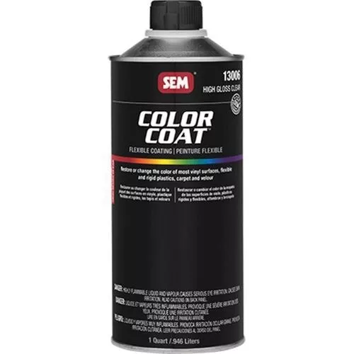 SEM 13006 Color Coat Clears High Gloss Clear Coat Quart