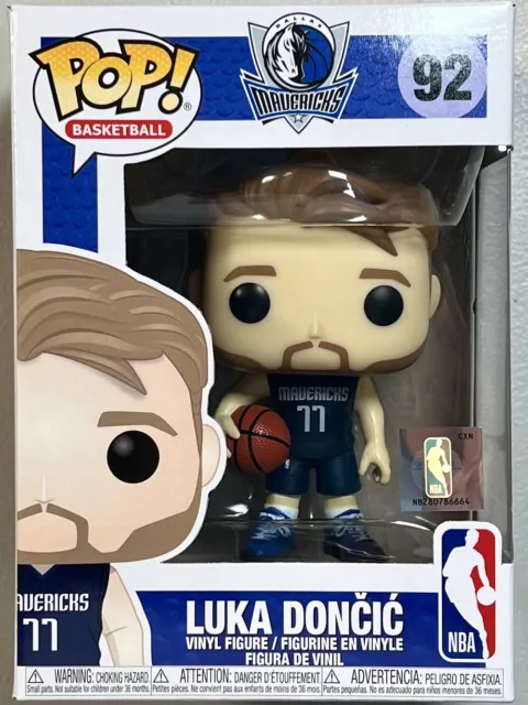 Funko Pop! Luka Doncic Dallas Mavericks Alternate Basketball NBA IN STOCK Pop 92