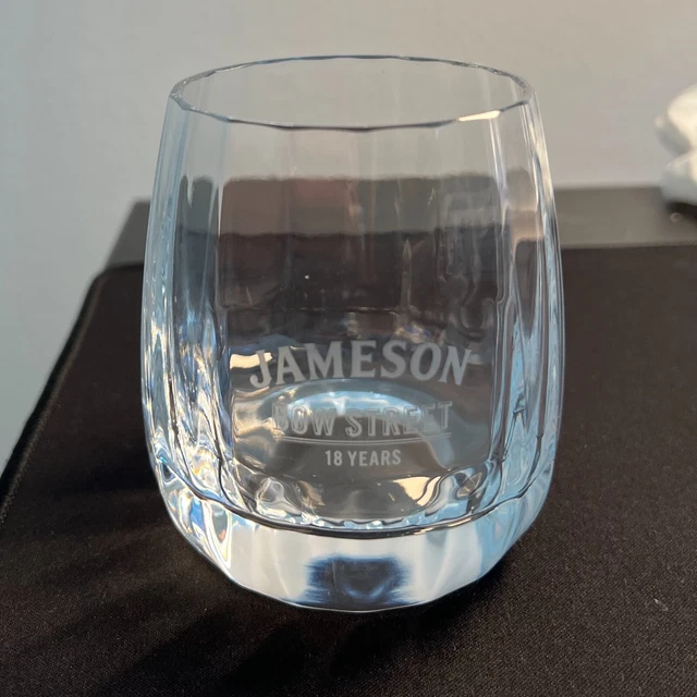2 x Jameson Irish Whiskey Bow St 18 RARE Tumbler Glasses | Not for sale