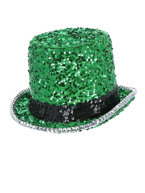 Novelty Christmas Tree Hat Smiffys Adult Green main image 0