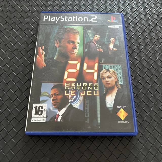 24 Heures Chrono version promo disc promotionnel Playstation PS2-PS3 FAT PAL FR