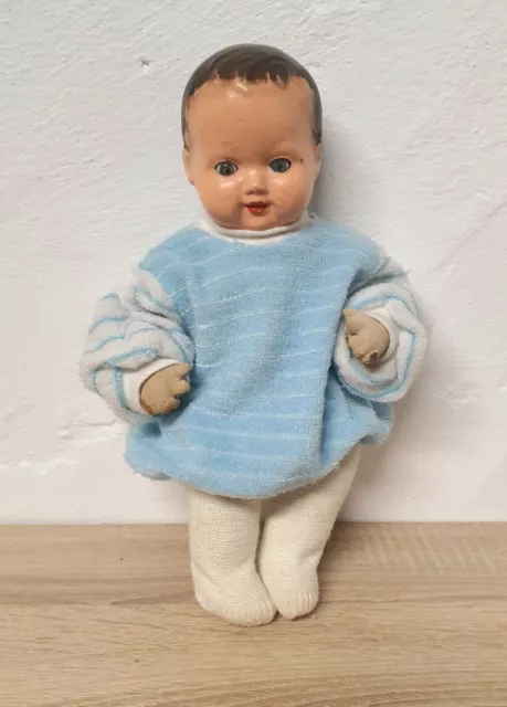 Muñeca antigua muñeca 30 cm coleccionista RARE raro