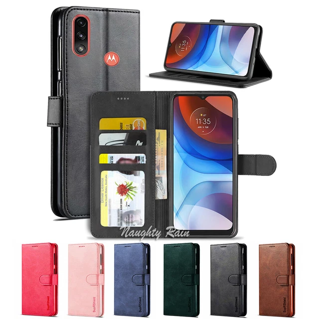 For Motorola Moto G54 5G G14 E13 E22i E7 Power Wallet Leather Case Magnet Cover