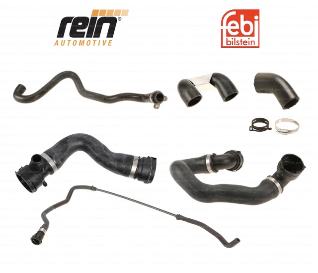 RADIATOR COOLANT WATER Hose Pipe Kit (6 Hoses) for BMW 135i 335i 335xi