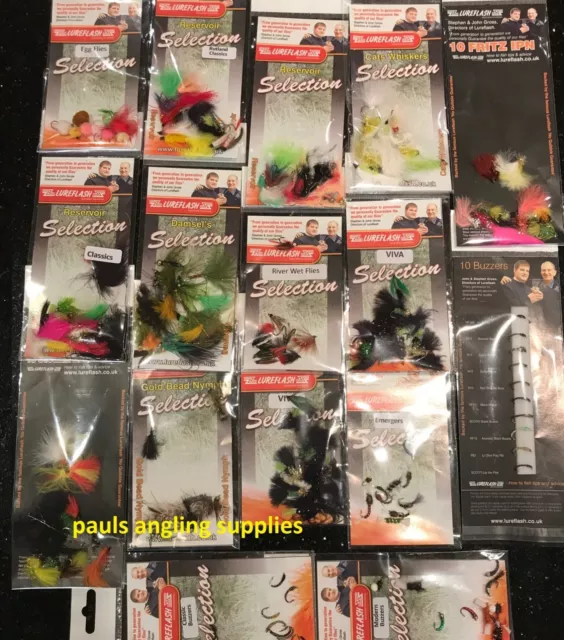 G Fly Box + Assorted Dry, Wet, Gold Head Nymph, Buzzers Trout
