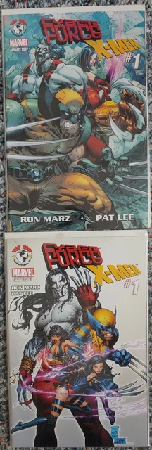 Cyber Force X-Men (2007) #1 Pat Lee & Silvestri Variants Image Top Cow Marvel