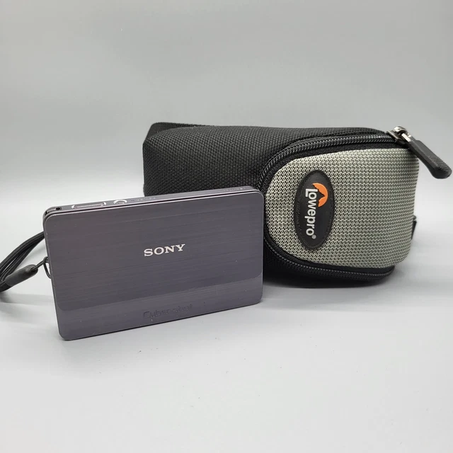 Sony Cybershot DSC-T700 10,1 megapixel fotocamera digitale compatta testata nera
