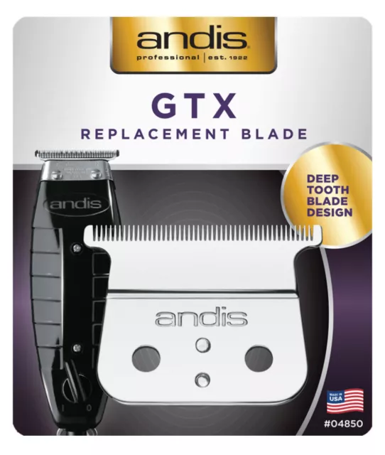 Andis GTX Replacement Comfort Edge Carbon-Steel T-Blade #04850