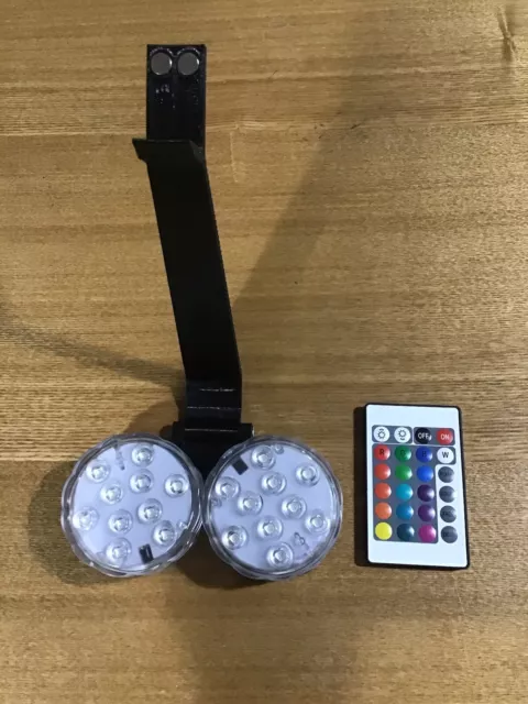 Dartboard Multicoloured led light with remote control