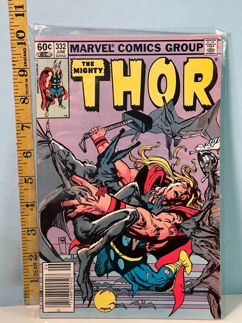 1983 Marvel The Mighty Thor comic book #332