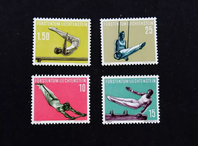 nystamps Liechtenstein Stamp # 308-311 Mint OG NH       M29y3102