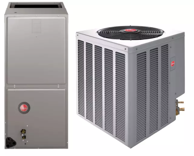 1.5 Ton Rheem Select 14.3 SEER2 HeatPump System WP14AZ18AJ1NA, RH2TZ2417STANNJ 1.5 Ton Rheem Select 14.3 SEER2 HeatPump System WP14AZ18AJ1NA, RH2TZ2417STANNJ