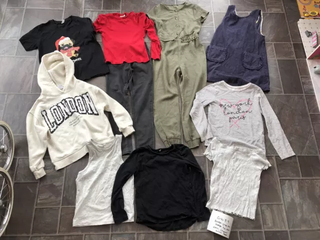 Pacchetto abiti da ragazza età 8-9 anni Boden Zara top jeans abito tuta