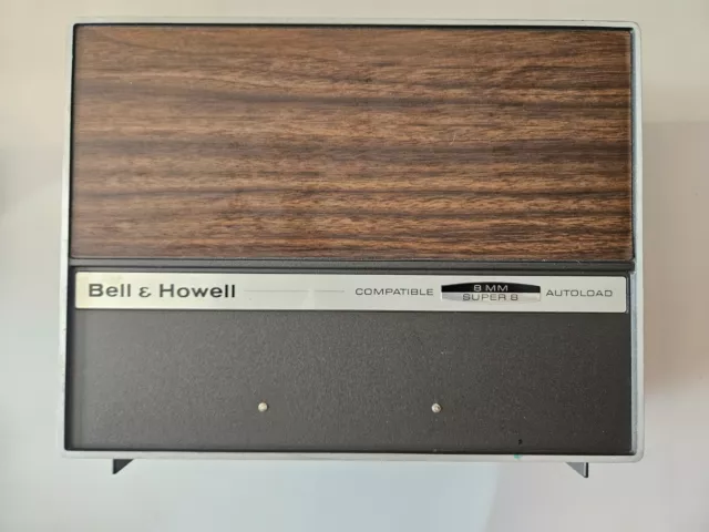 Bell & Howell Autoload Super 8 & Reg 8mm Movie Projector Model 456A - Tested