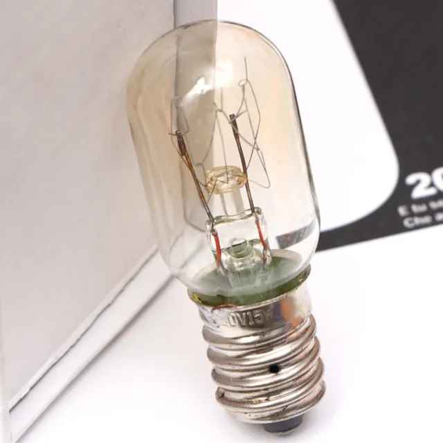 2 pz lampadina forno E14 lampadina 220-230 V frigorifero lampadina retrò tungsteno
