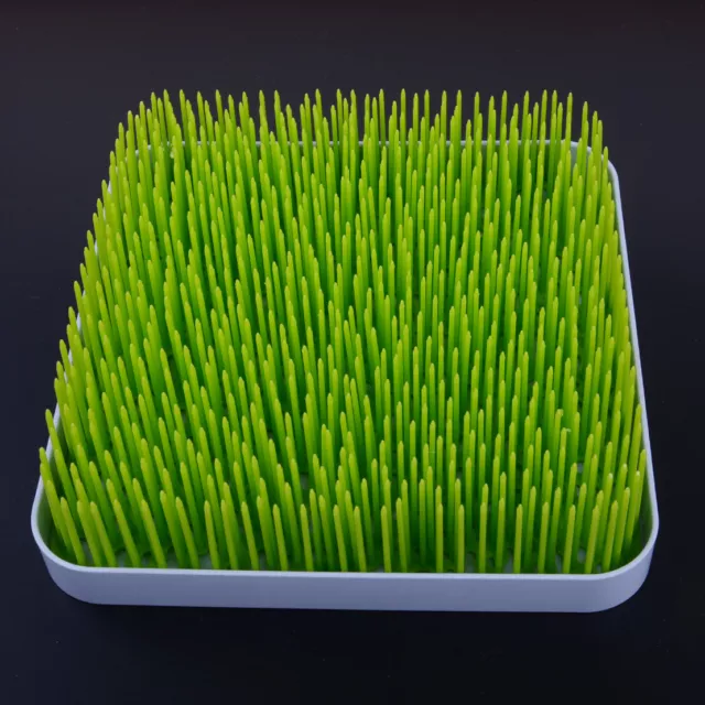 Simulation Green Drying Rack Grass Countertop Bottle Grass Style Dish Kitchen gl